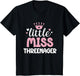 Little Miss Threenager Girl Happy 3rd Birthday Girl Toddler