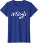 Wildcats - Fancy Script with Heart Paws