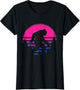 Bigfoot LGBT-Q Retro Sasquatch Bi-Sexual Pride Flag Ally
