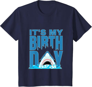 Blue Shark Birthday Shark Bite Its My Birthday Girls Boys