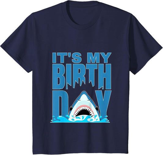 Blue Shark Birthday Shark Bite Its My Birthday Girls Boys