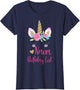 Unicorn Nana of The Birthday Girl Shirt Matching Party
