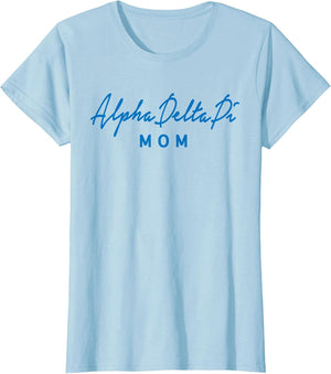 Alpha Delta Pi Officially Licensed Cursive Mom