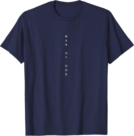Man of God Vertical - Minimalist Christian Religious