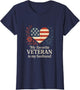 My Favorite Veteran is My Husband - Flag Love
