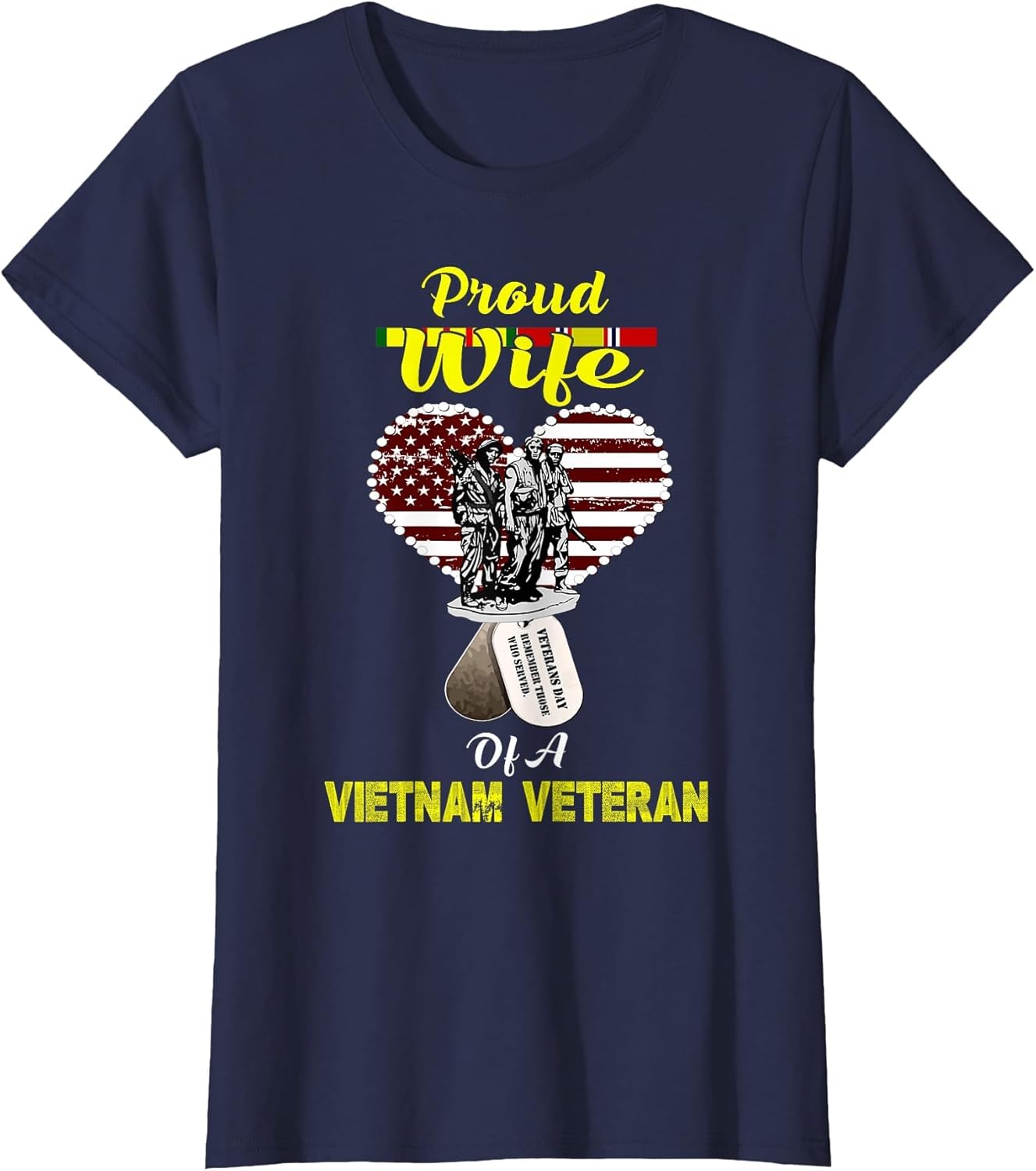 Proud Wife of A Vietnam Veteran T Shirt