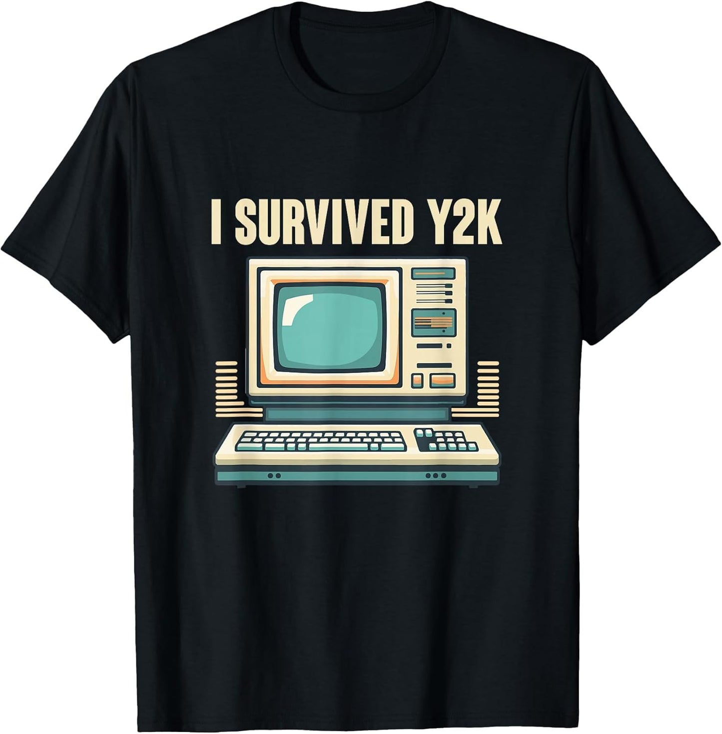 I Survived Y2K Computer Funny Year 2000 Survivor