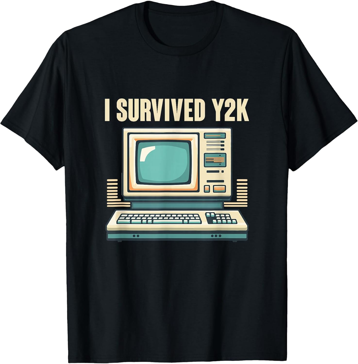 I Survived Y2K Computer Funny Year 2000 Survivor