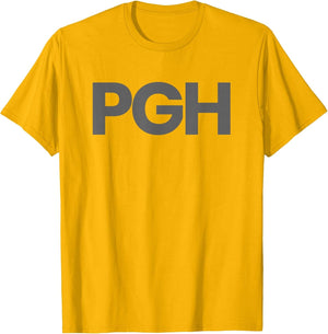 Pittsburgh PGH Text Retro Throwback Pennsylvania Vintage