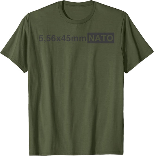 5.56 x 45 mm NATO Funny Military Ammunition Style