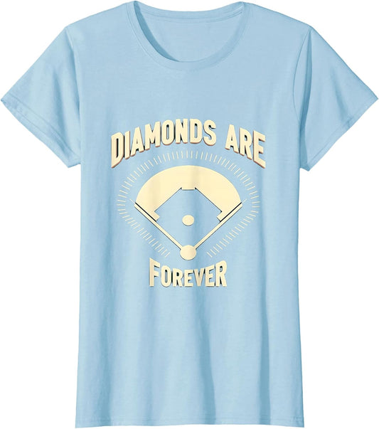 Diamonds Are Forever Softball Lover Design