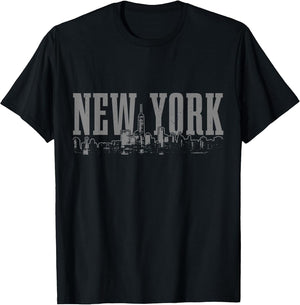 New York City Skyline NY Vintage NYC