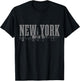 New York City Skyline NY Vintage NYC