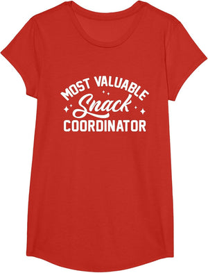 Coordinator for Most Valuable Snacks