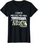 I Once Protected Him Now He Protects Me Proud Army Mom Shirt