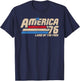America 1776 Patriotic Vintage USA Flag Retro 4th of July