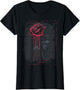Anime Goth Withered Rose Blood Gothic Art Punk Vintage Edgy