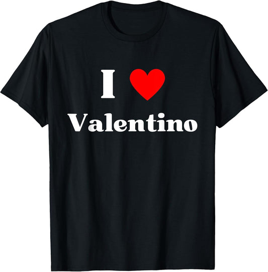 Fun Graphic-I Love Valentino
