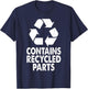 Contains Recycled Parts Organ Transplant