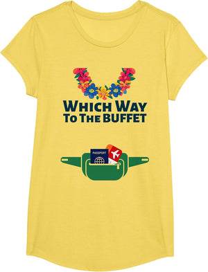 Tacky Tourist Which Way to The Buffet Costume