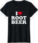 I Love Root Beer I Heart Root Beer Lover
