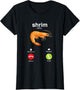 Shrim is Calling Meme Funny Shrimp and Fish (fih) Matching