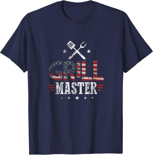 Grill Master USA Flag Patriotic Barbeque BBQ 4th of July