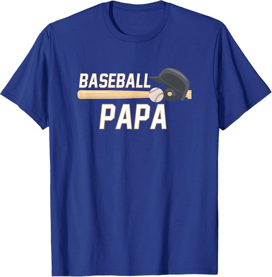 Baseball Papa Fathers Day Baseball Grandpa