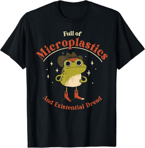Frog Full of Microplastics and Existential Dread
