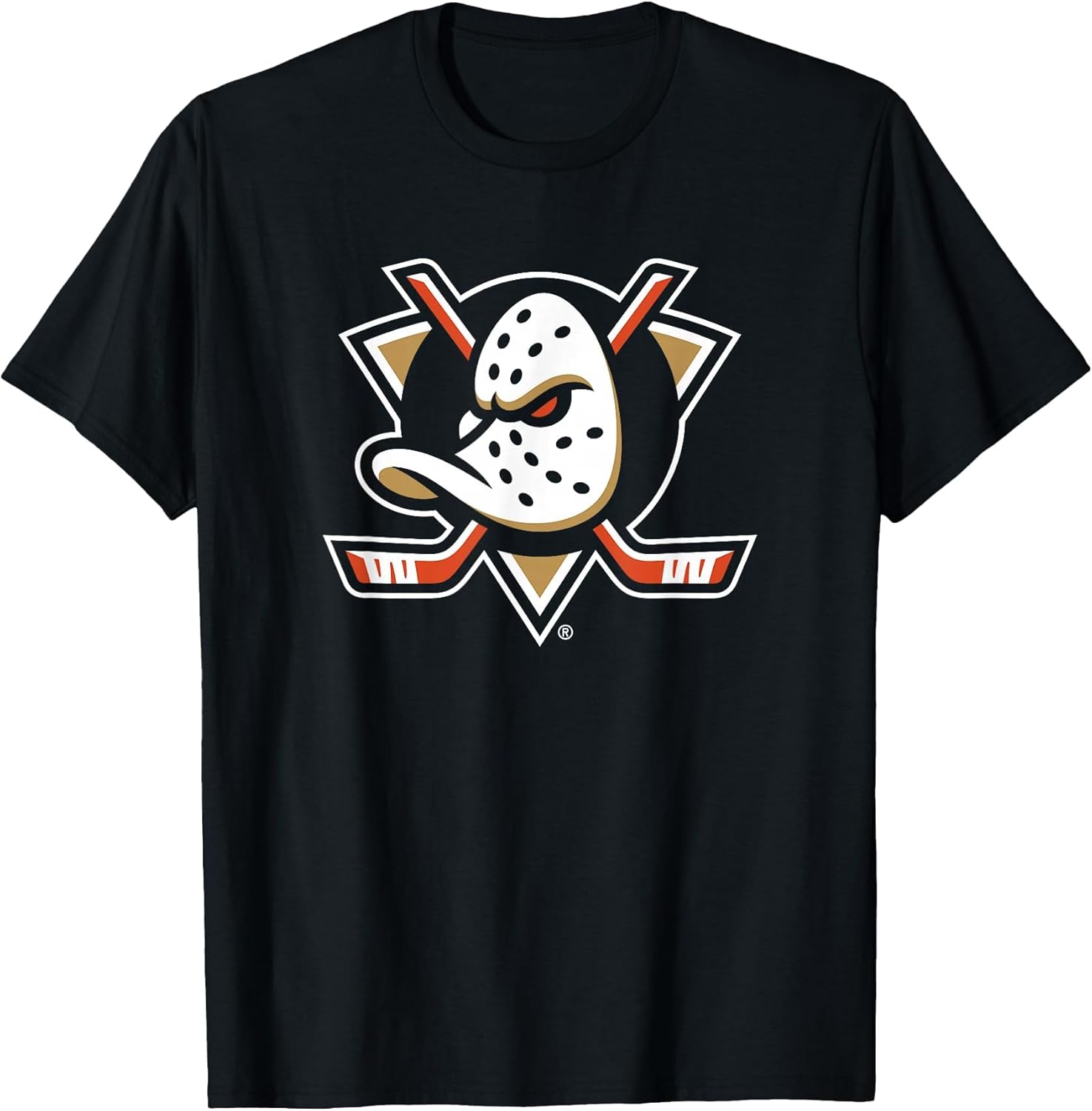Anaheim Ducks Icon Black Licensed