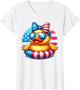 Cool Rubber Duck USA Flag Cute Duckie 4th of July Patriotic