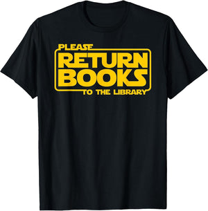 Please Return Books to The Library Funny Book Reading