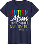 Autism Mom Thou Shall Not Try Me - Autism Awareness Mom