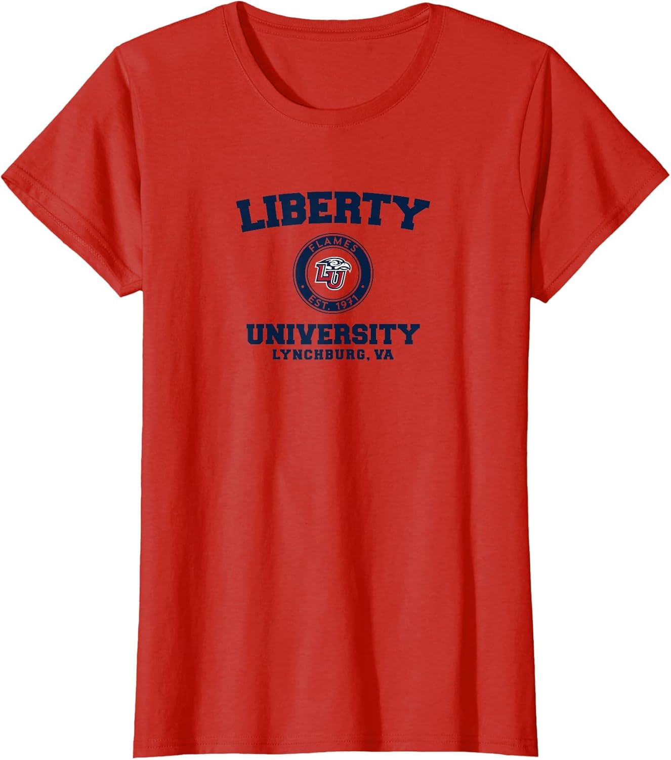 Liberty University Flames Circle Logo