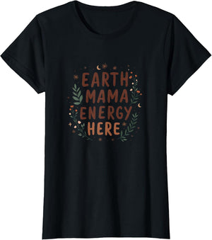 Earth Mama Energy Here Boho Hippie Design