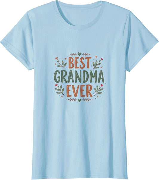 Best Grandma Ever Heartwarming Family Design
