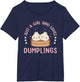Just A Girl Who Loves Dumplings Dim Sum