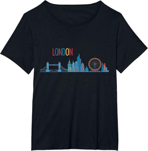 London Skyline England UK Vintage London