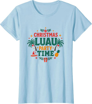 Christmas Luau Party Time Hawaiian Holiday Design