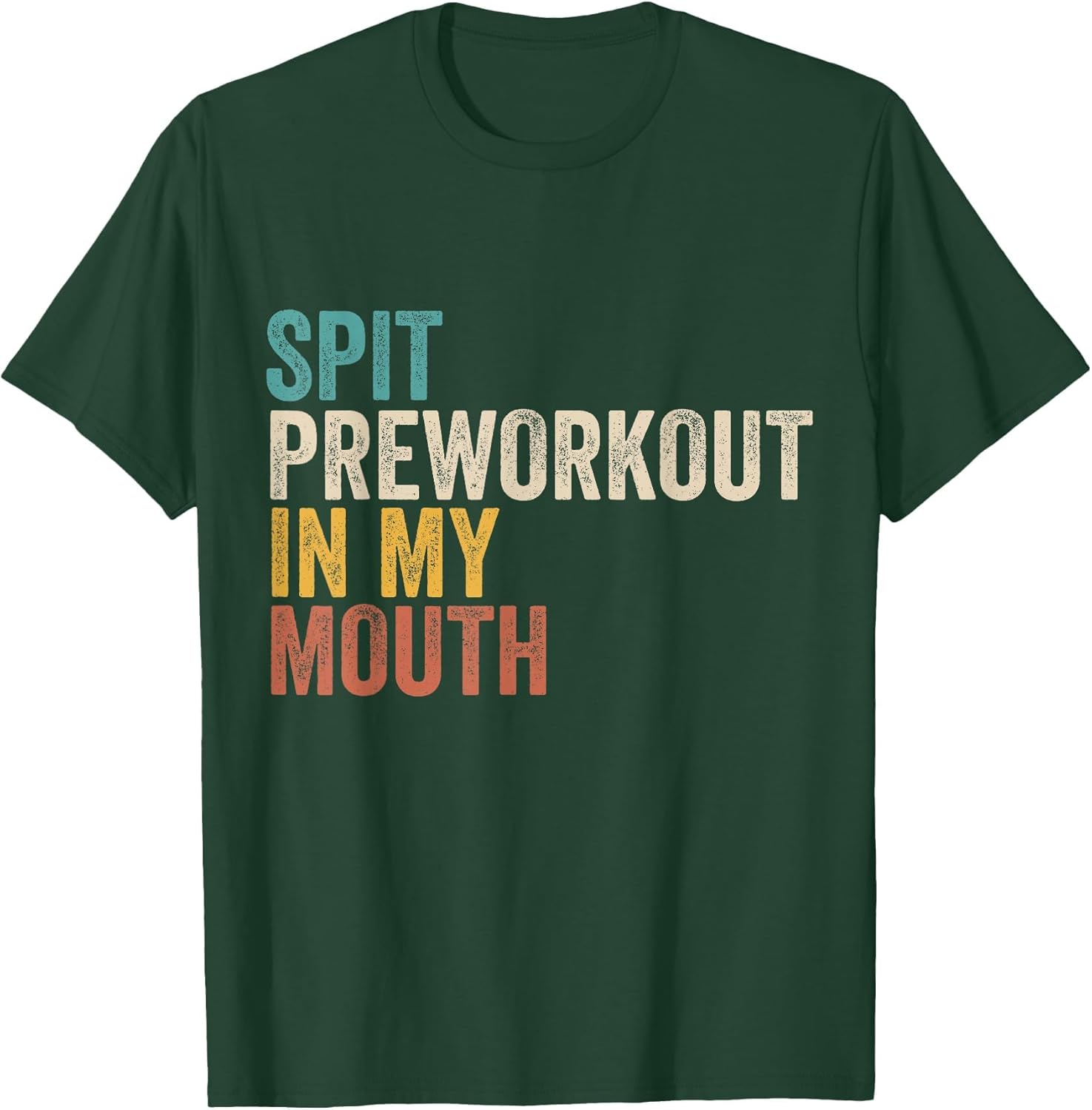 Spit Preworkout in My Mouth Funny Gym Bodybuilder Training