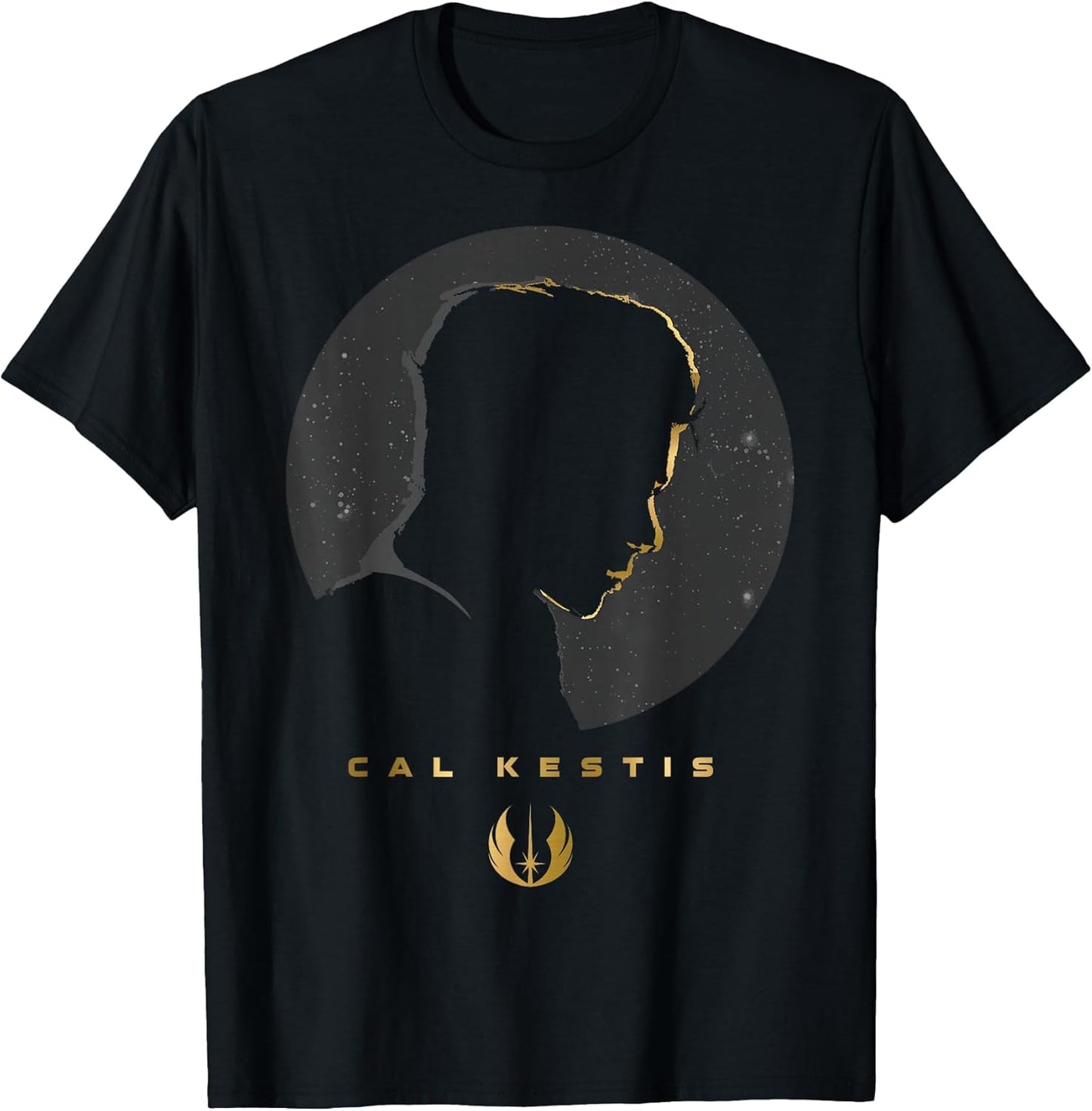 Star Wars Jedi Fallen Order Cal Kestis Silhouette Gold Logo