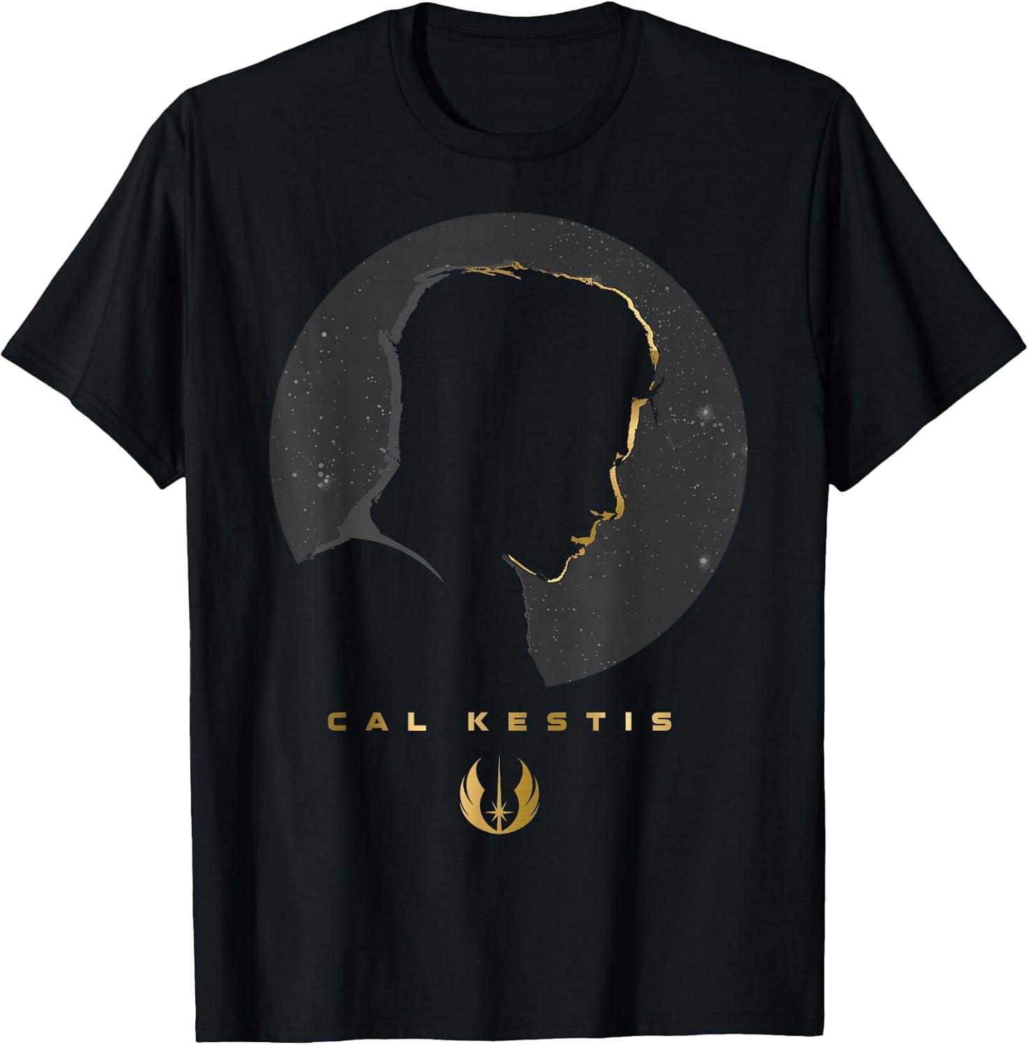 Star Wars Jedi Fallen Order Cal Kestis Silhouette Gold Logo