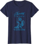 Nurse Nursing is The Stuff of Warriors Racoon Animal Design , Women, Navy Blue, Medium