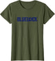 Blue Lock Official Epic Blue Bold Distressed Big Chest Logo