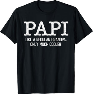 Papi Like a Regular Grandpa Only Much Cooler Funny Papi