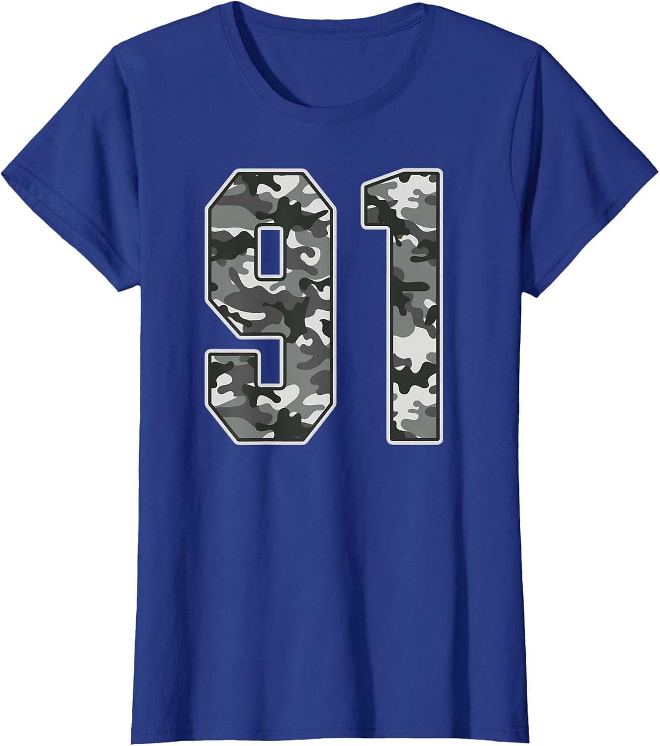 Camo #91 Jersey Number 91 Uniform Fan Favorite Player