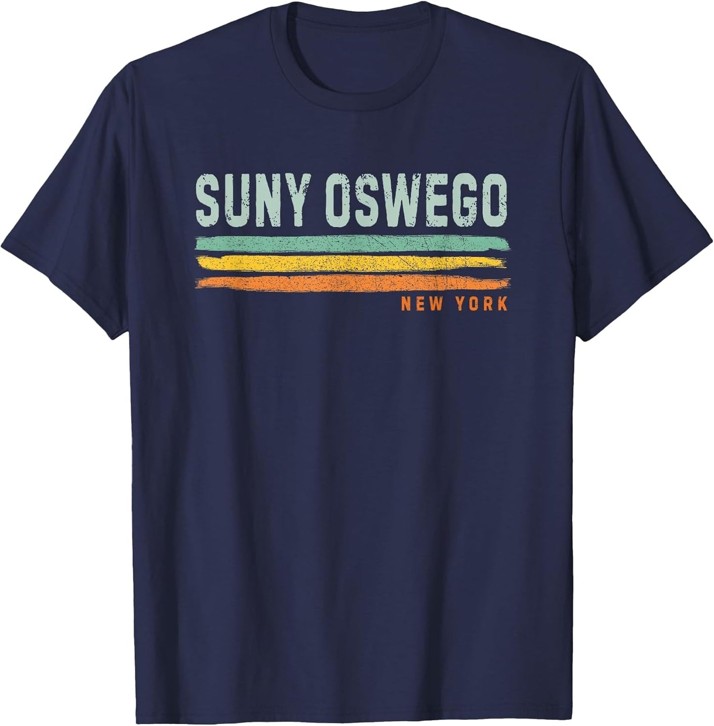 Vintage Stripes SUNY Oswego NY