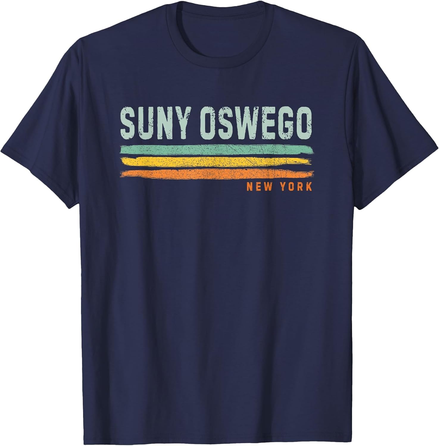 Vintage Stripes SUNY Oswego NY