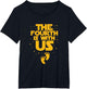 The Fourth is with Us Pregnancy Funny Baby Footprints