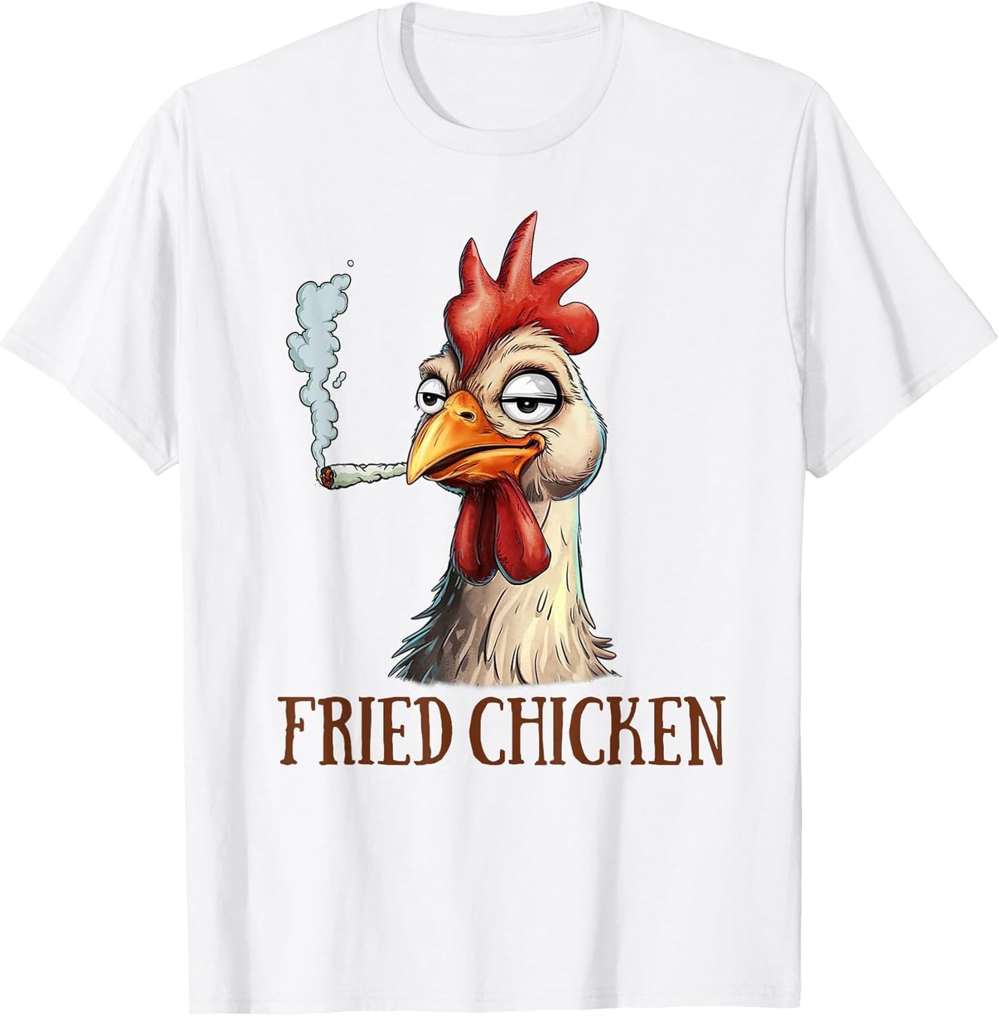 Cannabis Weed Lover 420 Chicken Smoking Stoned Fried Chicken